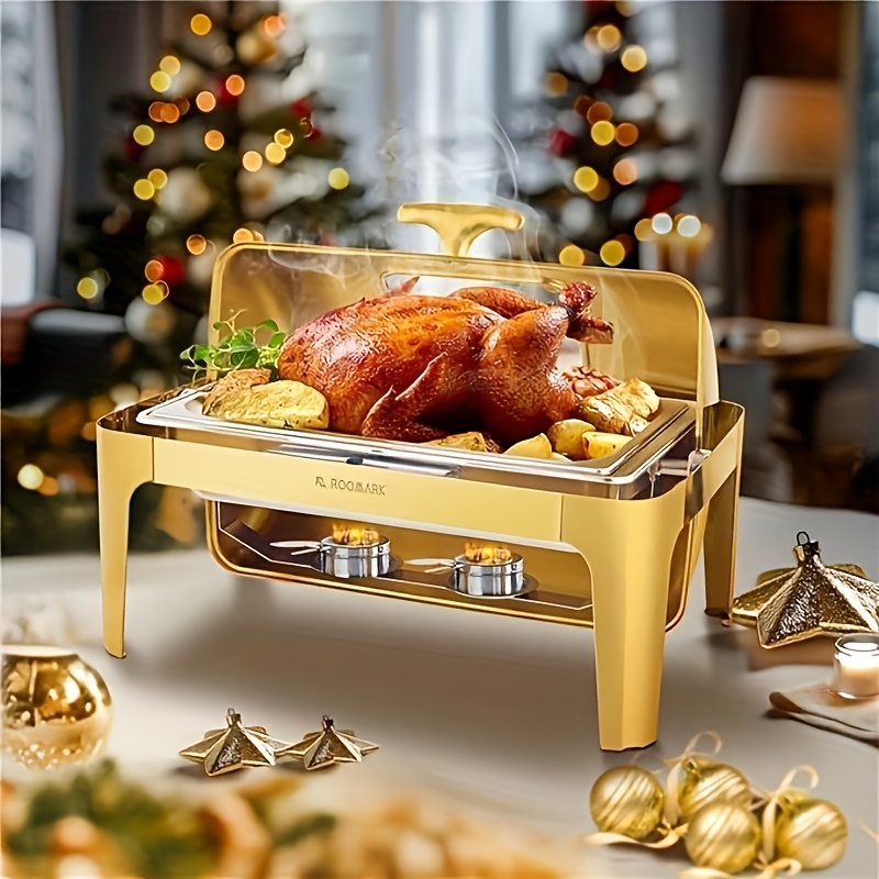 9QT Stainless Steel Buffet War - مراجعة Event & Party Supply وسعره