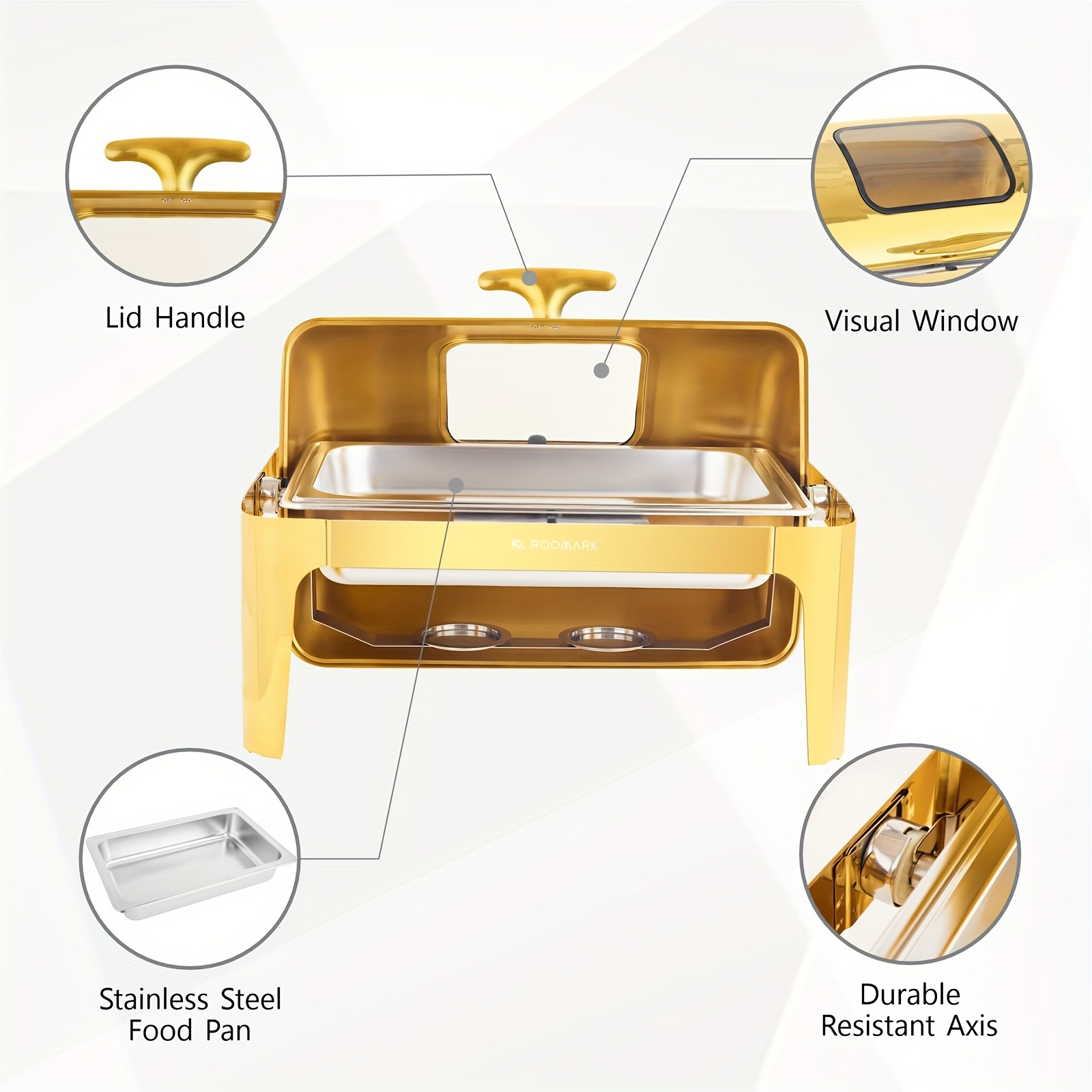 9QT Stainless Steel Buffet War - مراجعة Event & Party Supply وسعره