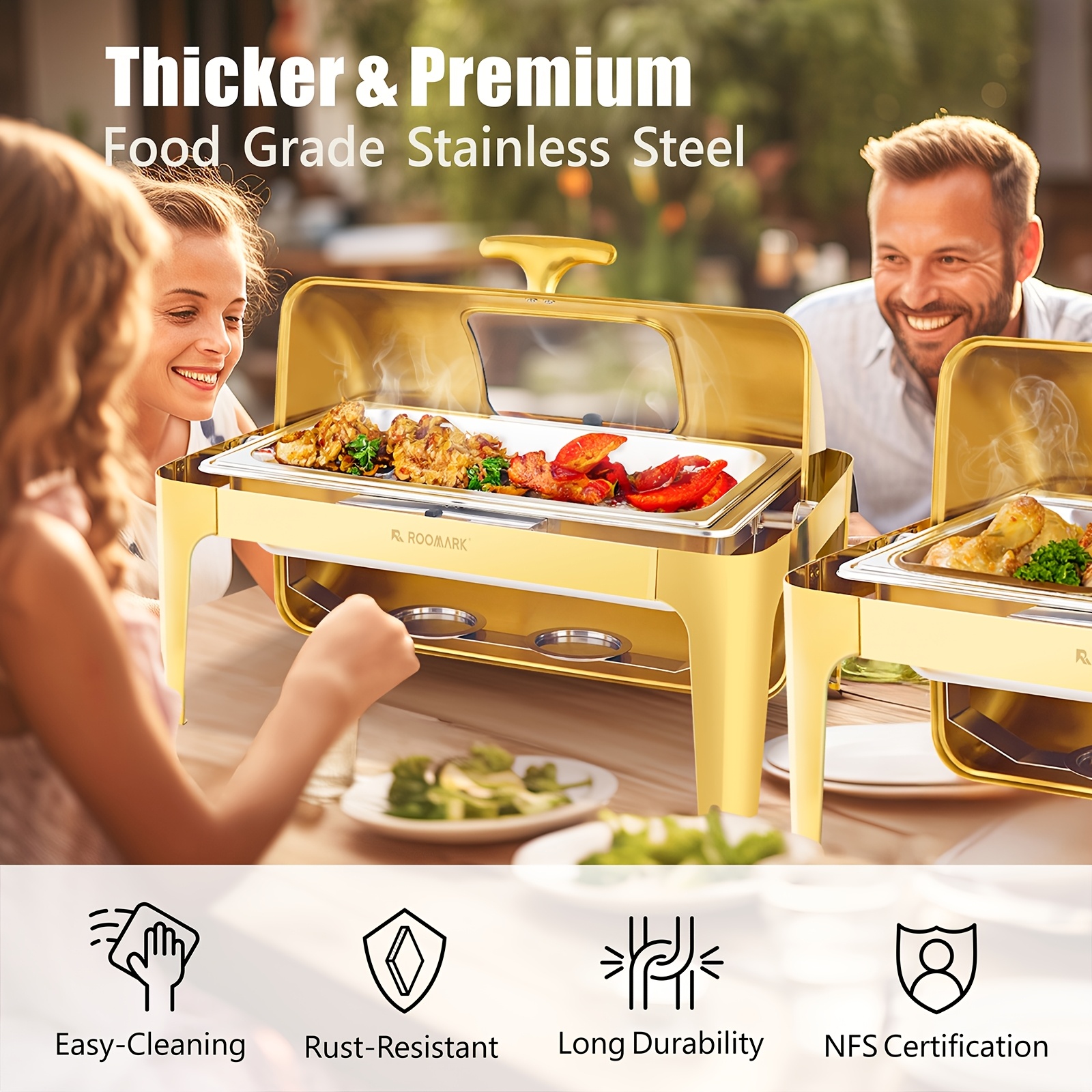 9QT Stainless Steel Buffet War - مراجعة Event & Party Supply وسعره