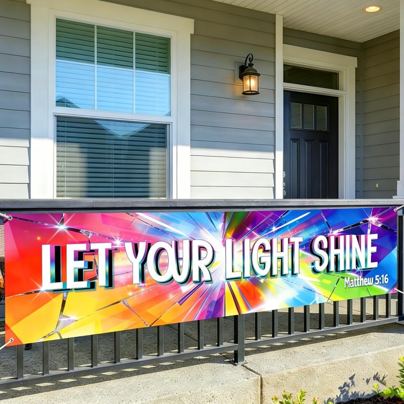 VIKAMA Let Your Light Shine Ba - مراجعة Let'S Party Event Supply وسعره