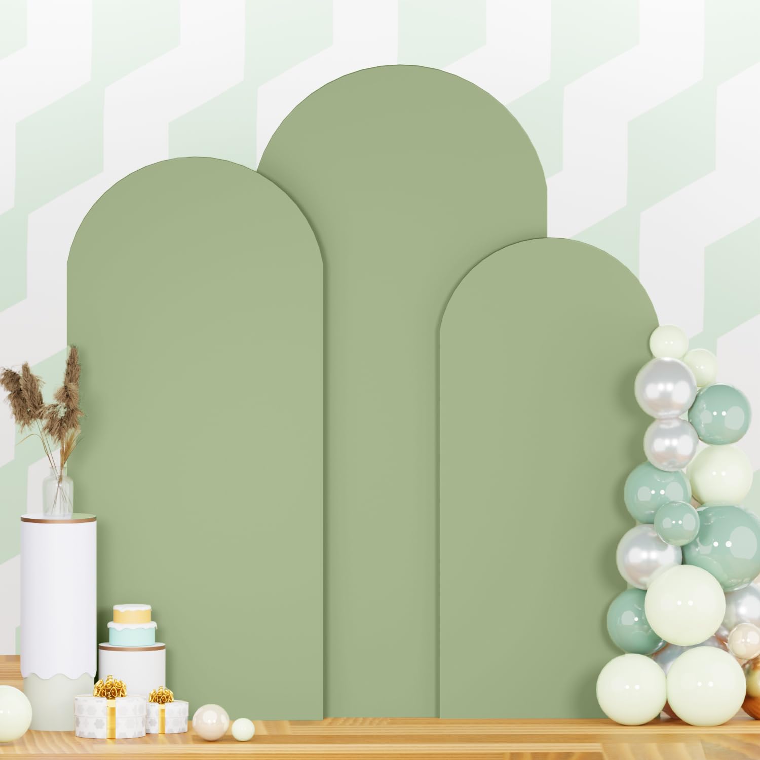 Wedding Arch Cover Set of 3 Sp - مراجعة Balloon Arch Kit وسعره