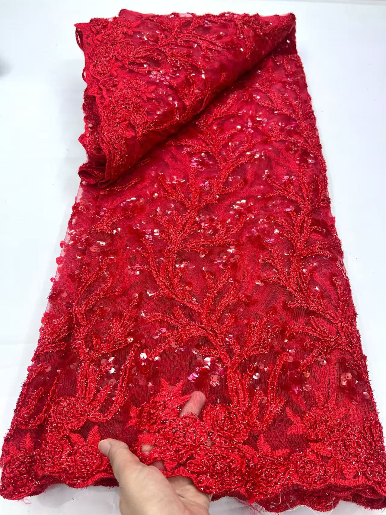 Luxury French Tulle Lace Fabri - مراجعة Glitter Tablecloth وسعره