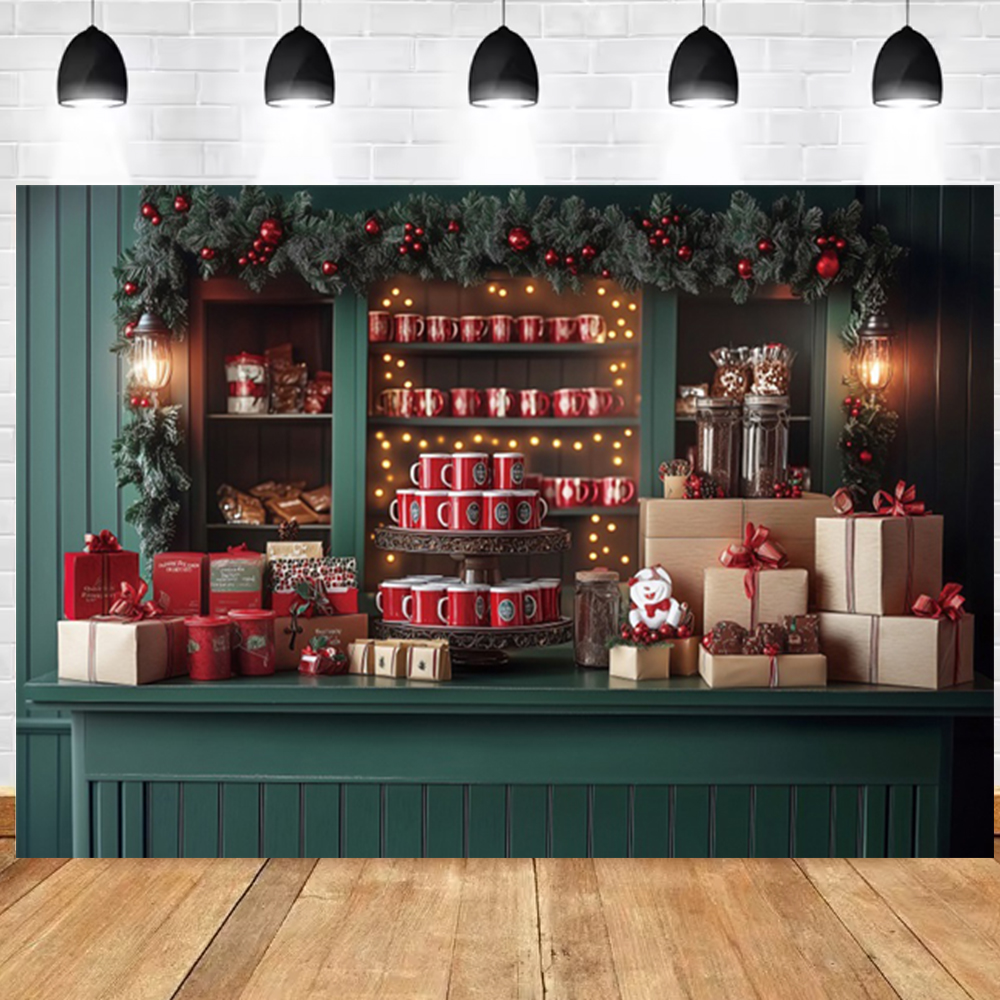 Christmas Photography Backdrop - مراجعة Dessert Table Backdrop وسعره