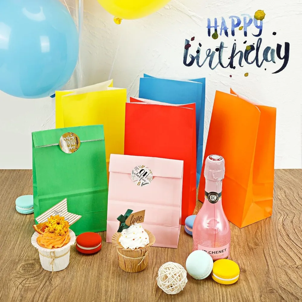 10/20/50pcs colorful Kraft Pap - مراجعة Event Party Shop وسعره