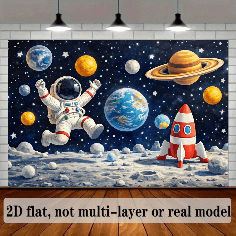 Rocket launches 2D flat wall f - مراجعة Event Launch Party وسعره