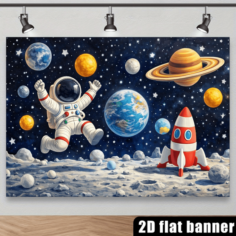 Rocket launches 2D flat wall f - مراجعة Event Launch Party وسعره
