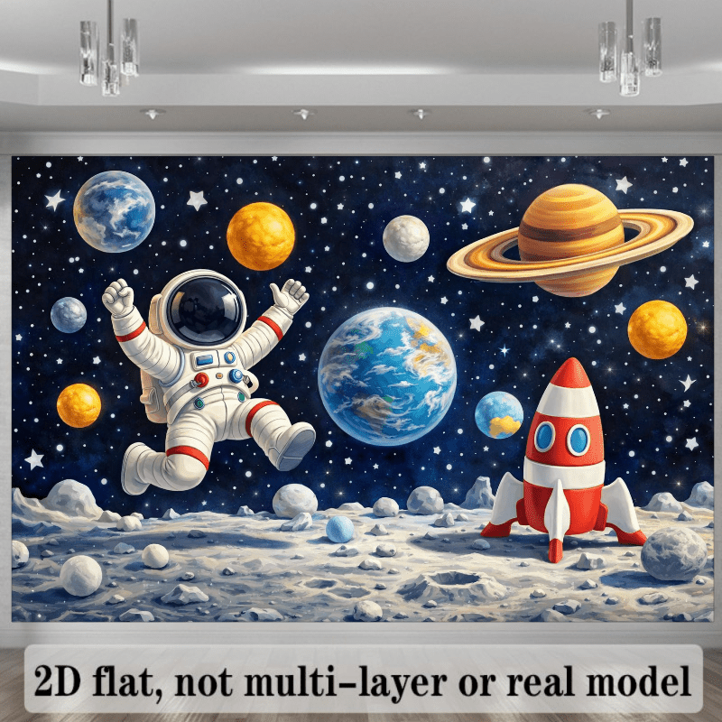 Rocket launches 2D flat wall f - مراجعة Event Launch Party وسعره