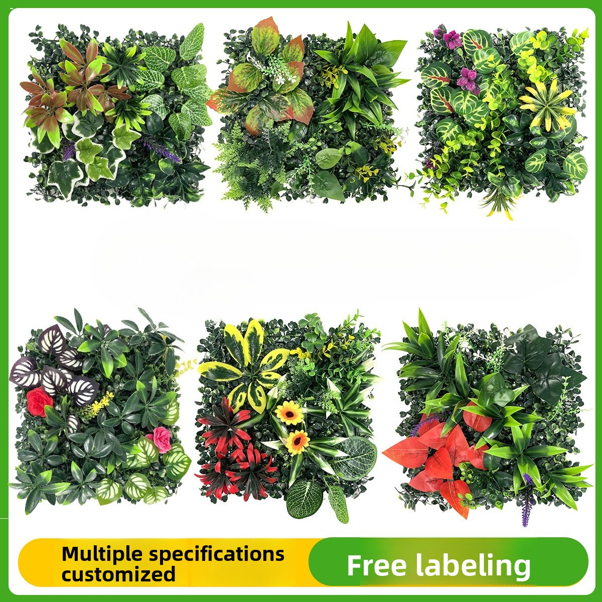Artificial Plants Grass Wall P - مراجعة Flower Wall Panel وسعره