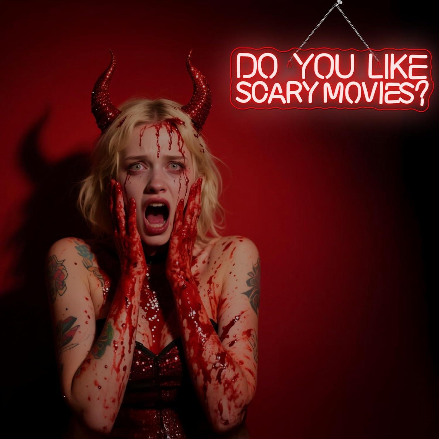 Do You Like Scary Movies Neon  - مراجعة Neon Sign Party وسعره