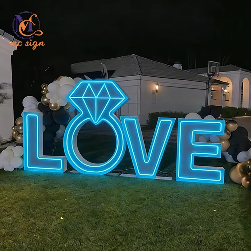 Freestanding LED Sign Board 4f - مراجعة Event Party Supply Rental وسعره