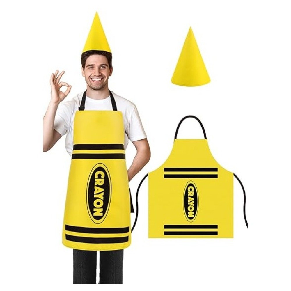 New Colorful Crayon Themed Gno - مراجعة Party Hat Cone وسعره