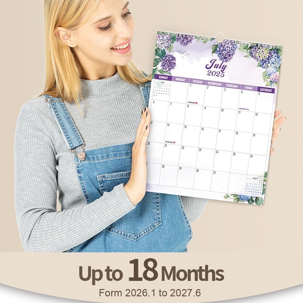 2026 Jan.- 2027 Jun. Wall Cale - مراجعة Flower Wall Panel وسعره