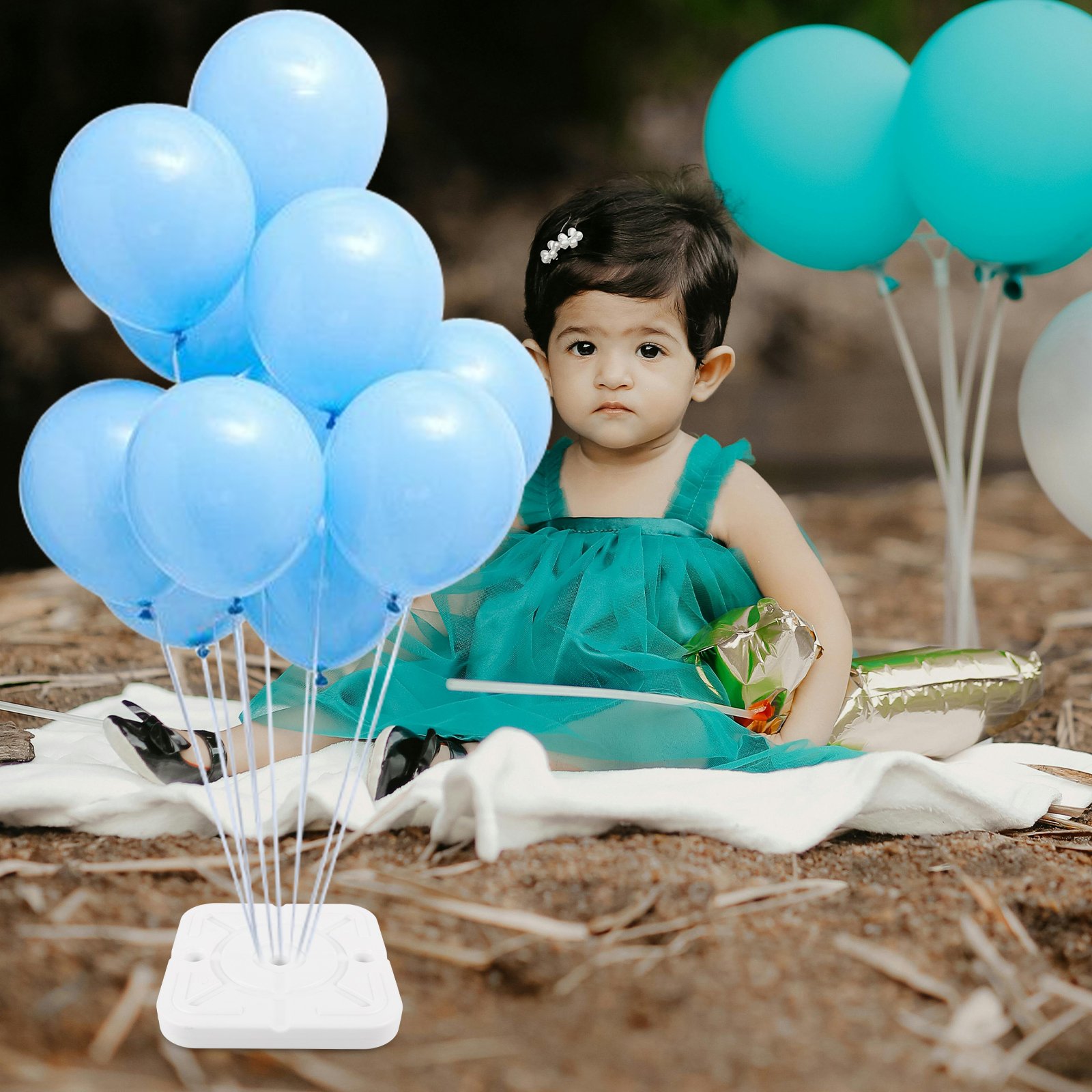 4 Pcs Water Filling Base Ballo - مراجعة Balloon Arch Kit وسعره