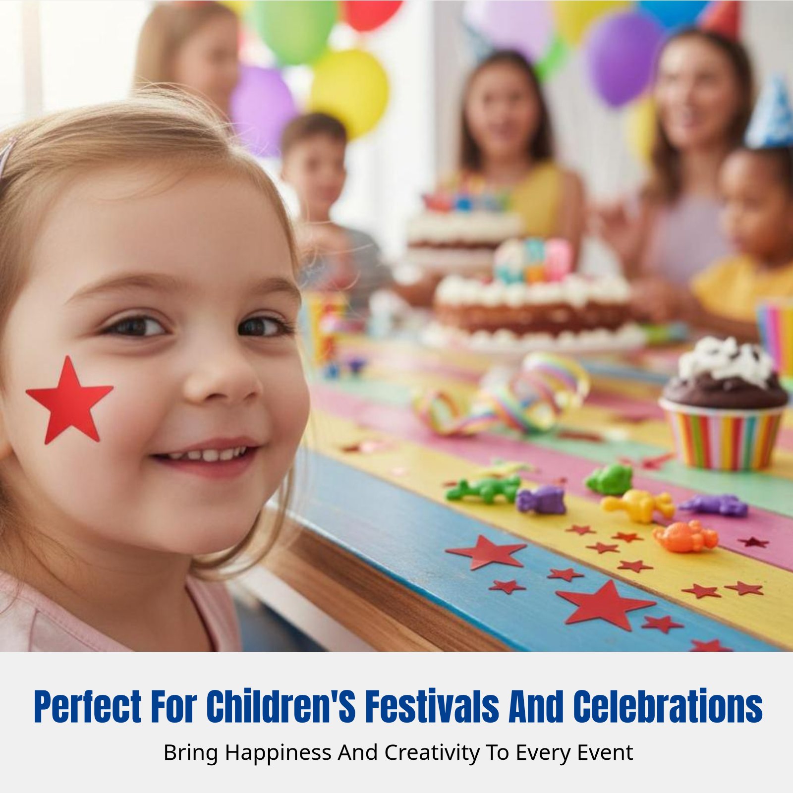 Celestial Sparkle Face Sticker - مراجعة Event & Party Supply وسعره