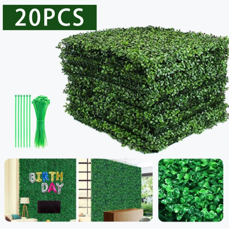 Artificial Plants Grass Wall B - مراجعة Flower Wall Panel وسعره