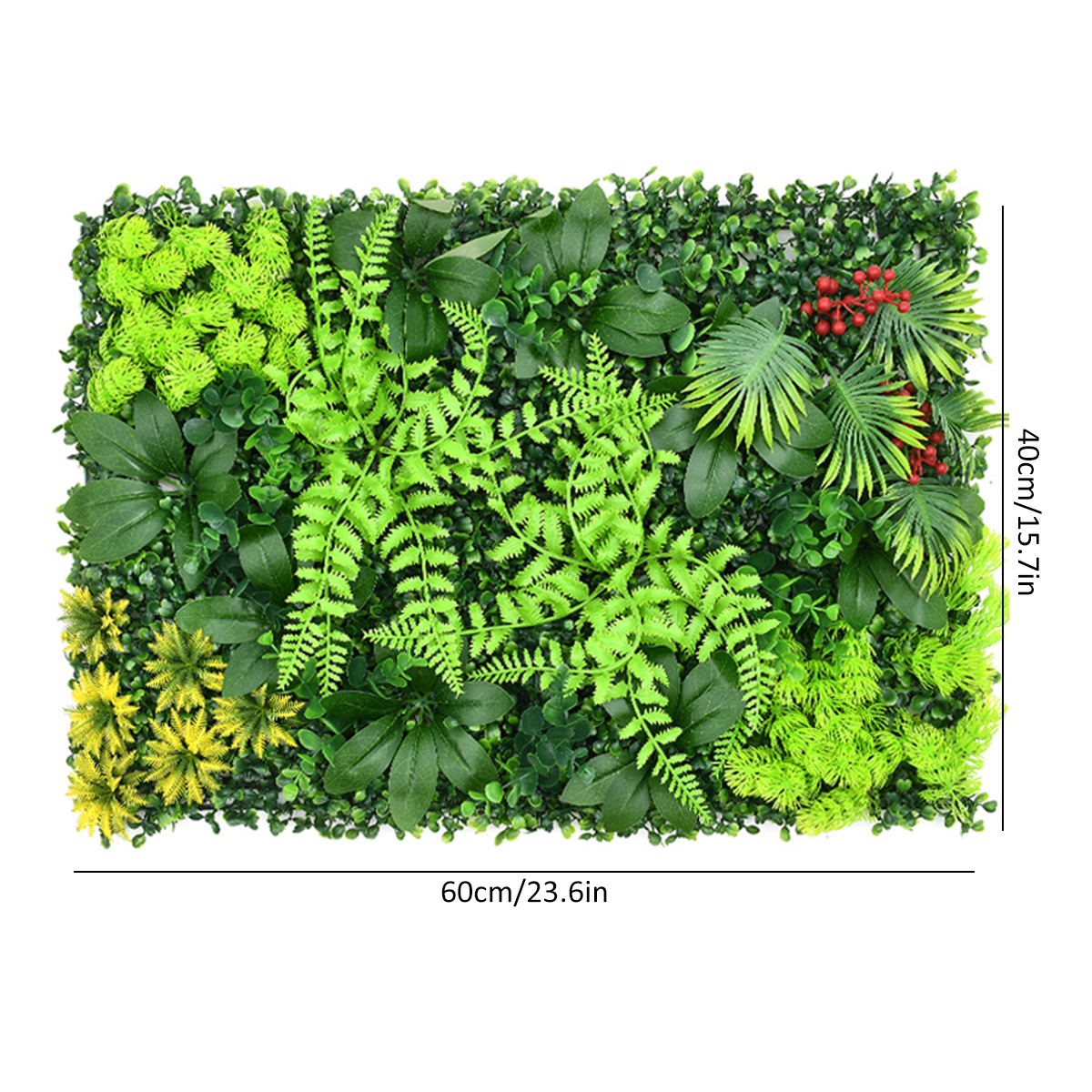 Artificial Plant Wall Plastic  - مراجعة Flower Wall Panel وسعره