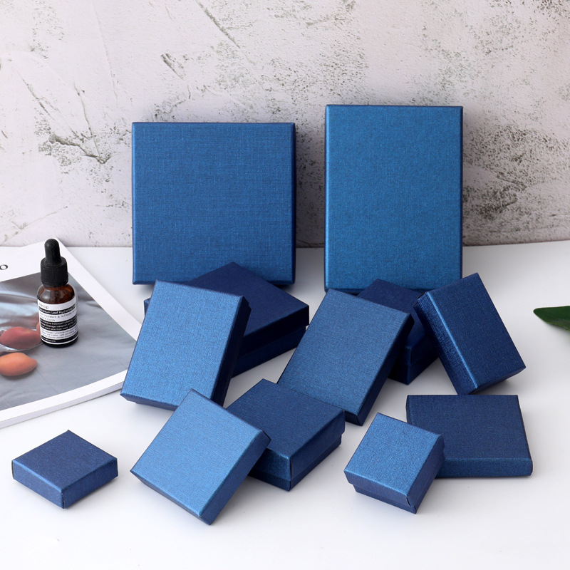 1pc Royal Blue Paper Gift Box  - مراجعة Event Party Box وسعره