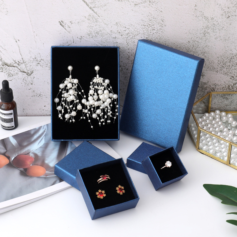 1pc Royal Blue Paper Gift Box  - مراجعة Event Party Box وسعره