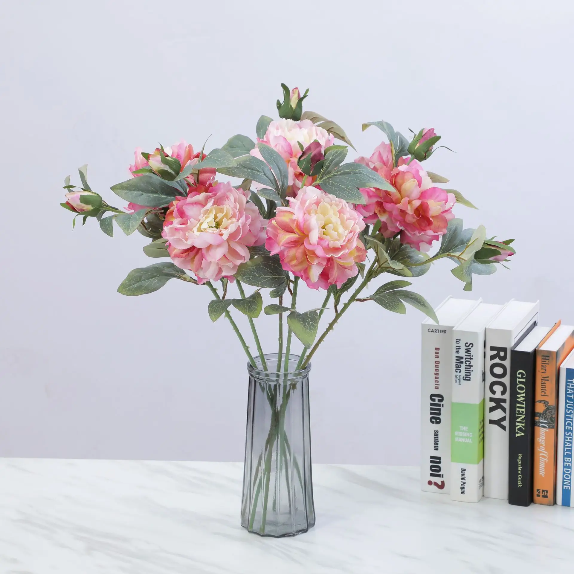 Artificial Peony Flower Single - مراجعة Flower Wall Panel وسعره