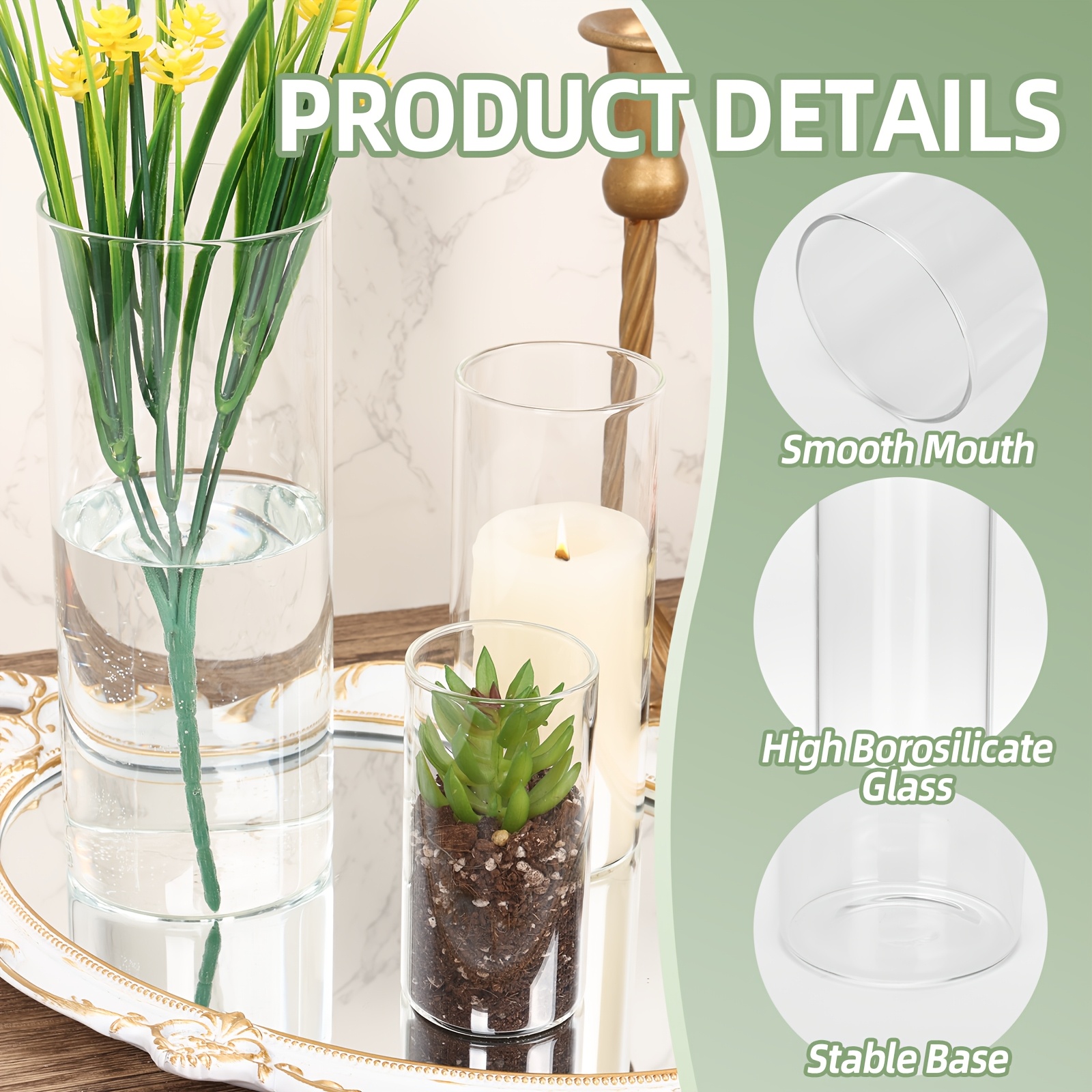 Set of 35 High-Quality Thick G - مراجعة Centerpiece Stick وسعره