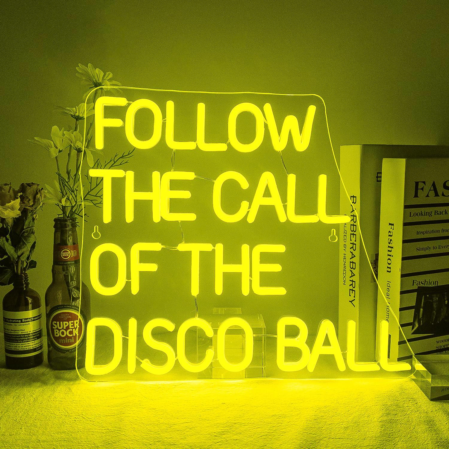Follow The Call Of The Disco B - مراجعة Neon Sign Party وسعره