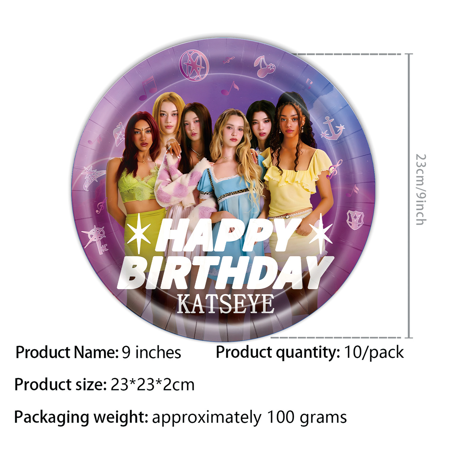 K&Katseye Idol Birthday Party  - مراجعة Led Balloon Light وسعره
