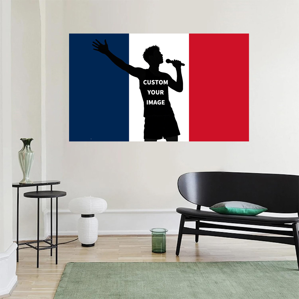 1pc 2D FLAT Personalize France - مراجعة Event Party وسعره