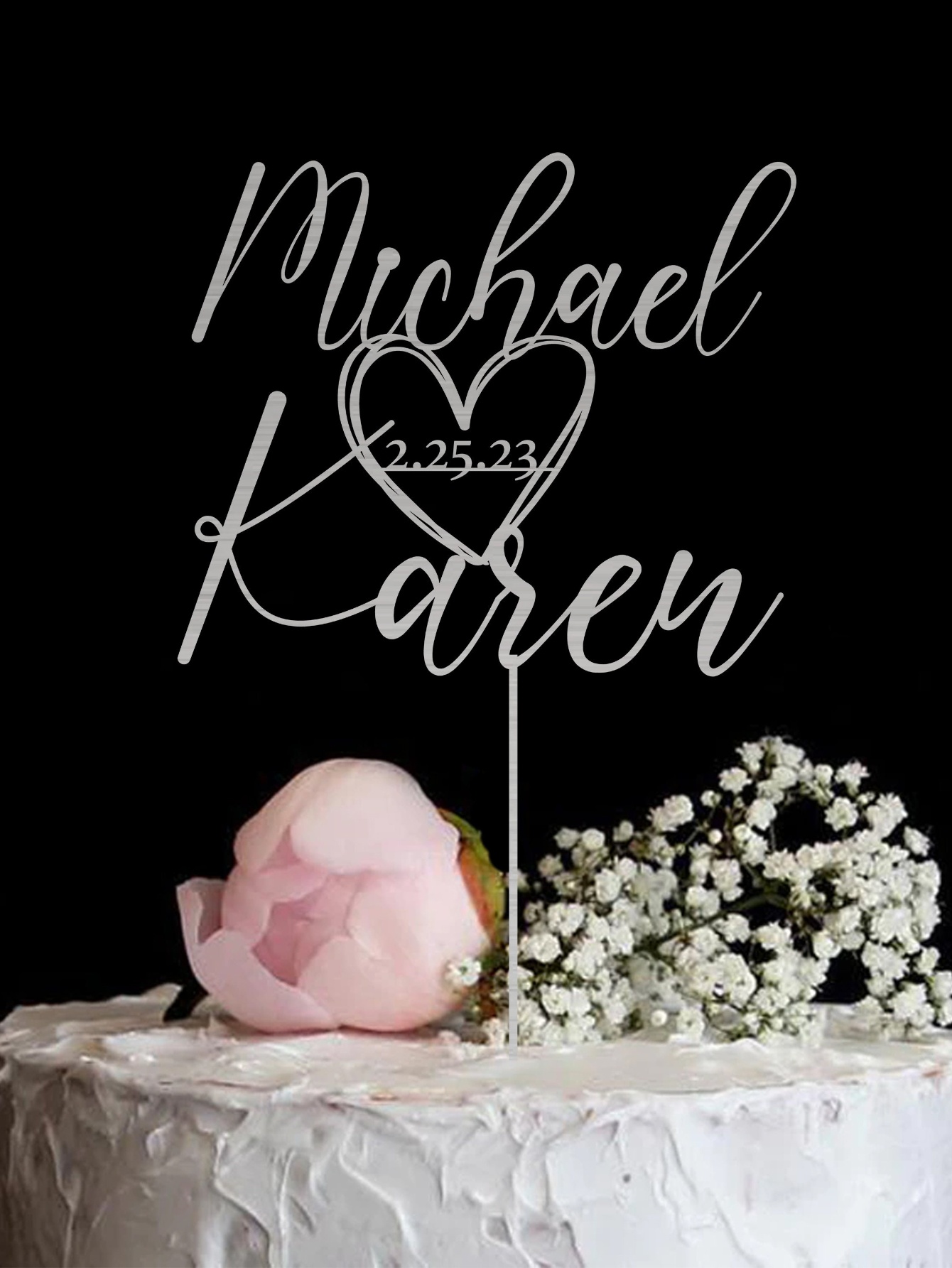 Custom Cake Topper - 1PC Perso - مراجعة Event Suppliers وسعره