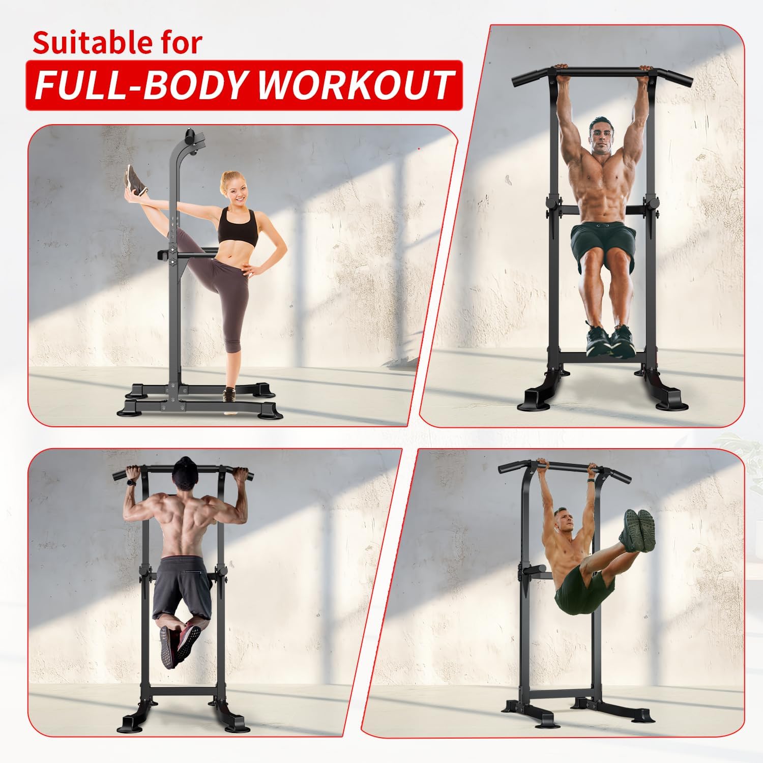 Adjustable Height Pull Up Bar  - مراجعة Event Support وسعره
