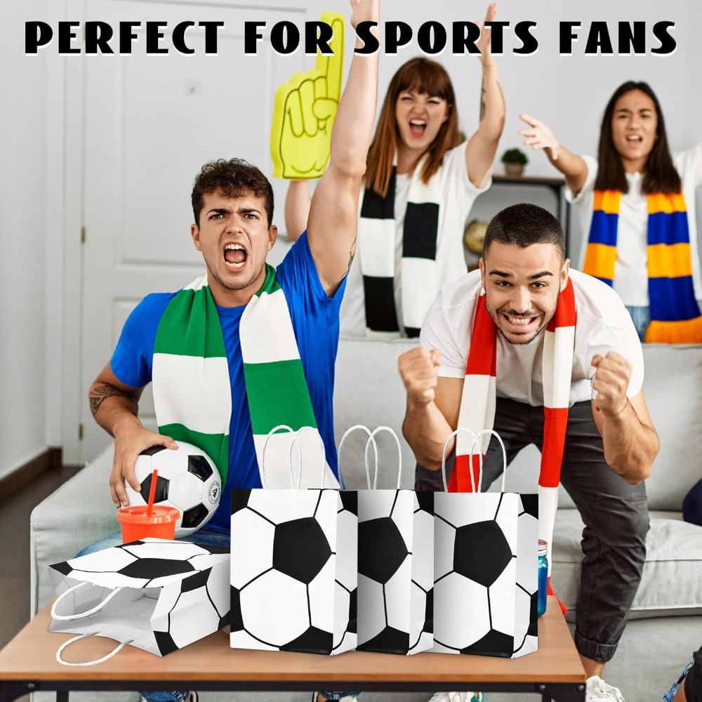 12 Pcs Soccer Party Favor Bags - مراجعة Party Favor Bag وسعره