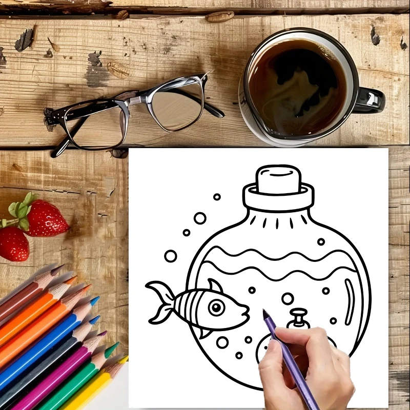 Coloring Book Magic Jar for Ad - مراجعة Supply Event وسعره