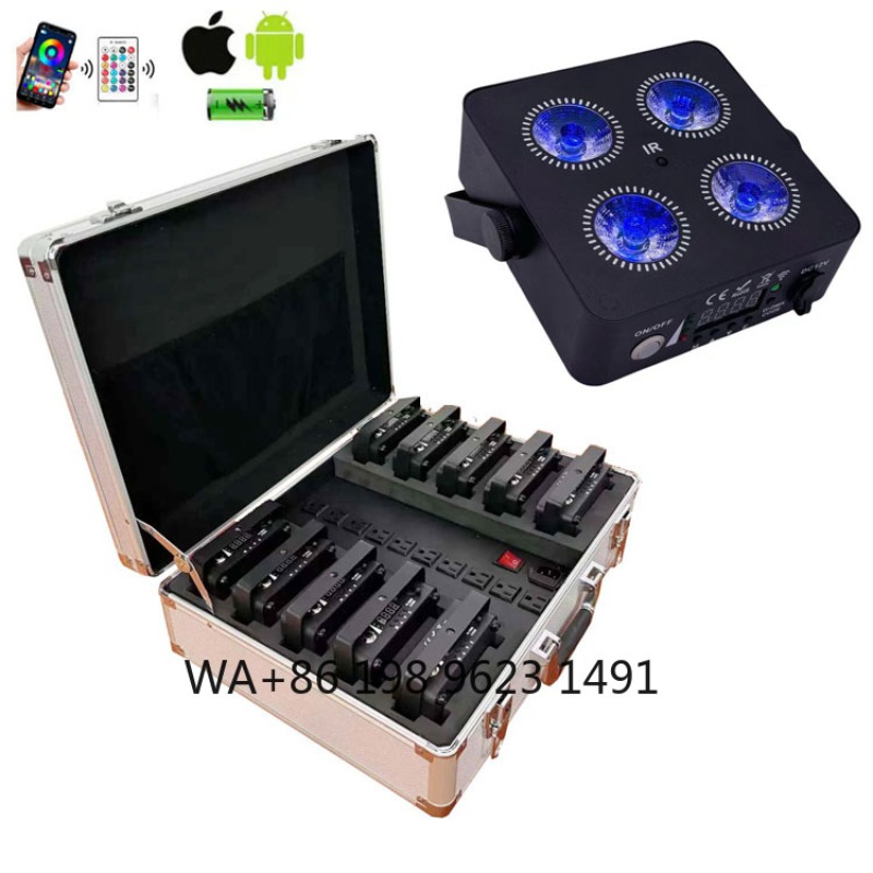 4X18W RGBWA+UV 6IN1 Mini Wirel - مراجعة Event & Party Supply وسعره
