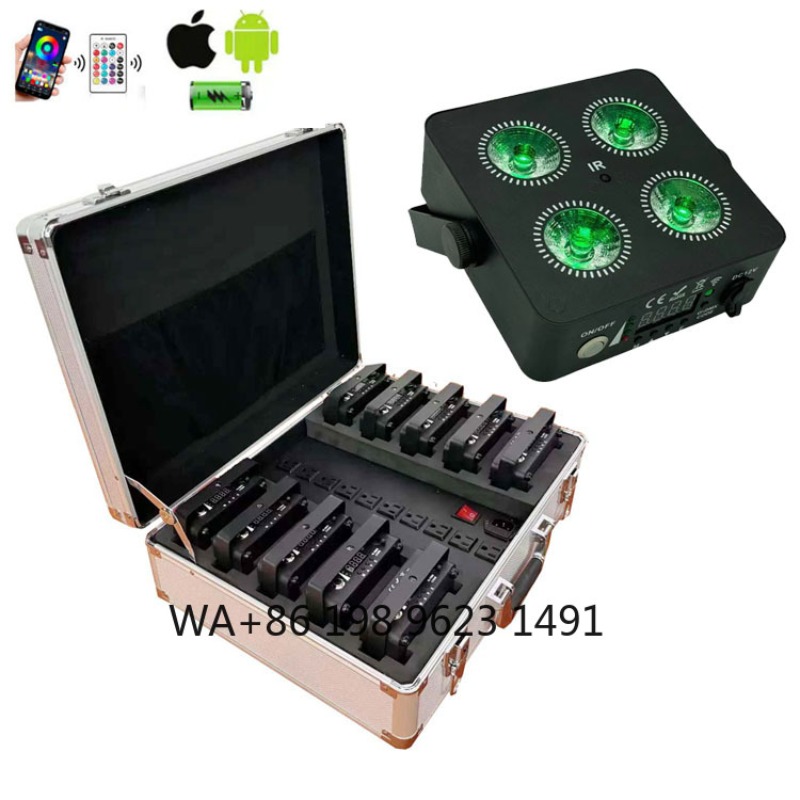 4X18W RGBWA+UV 6IN1 Mini Wirel - مراجعة Event & Party Supply وسعره