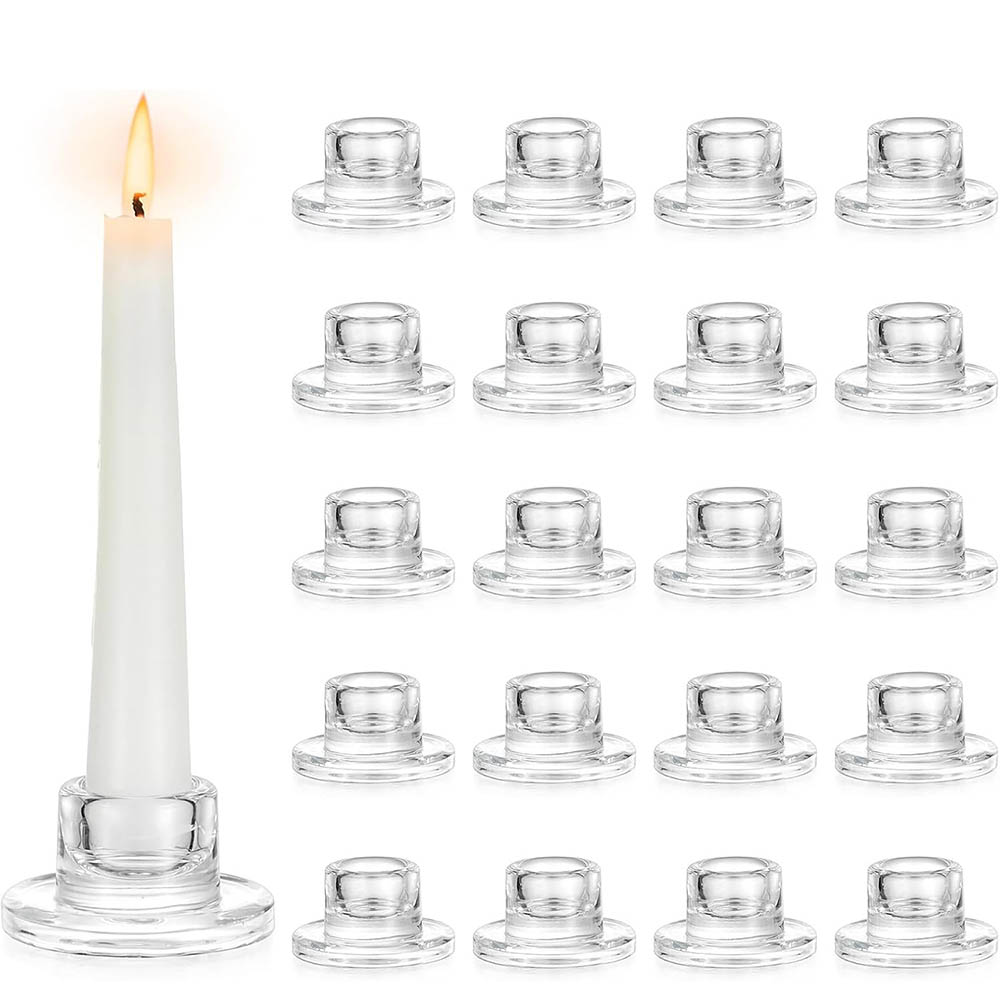 Candlestick Holders Clear Shor - مراجعة Centerpiece Stick وسعره