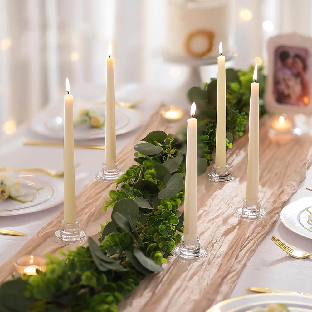 Candlestick Holders Clear Shor - مراجعة Centerpiece Stick وسعره