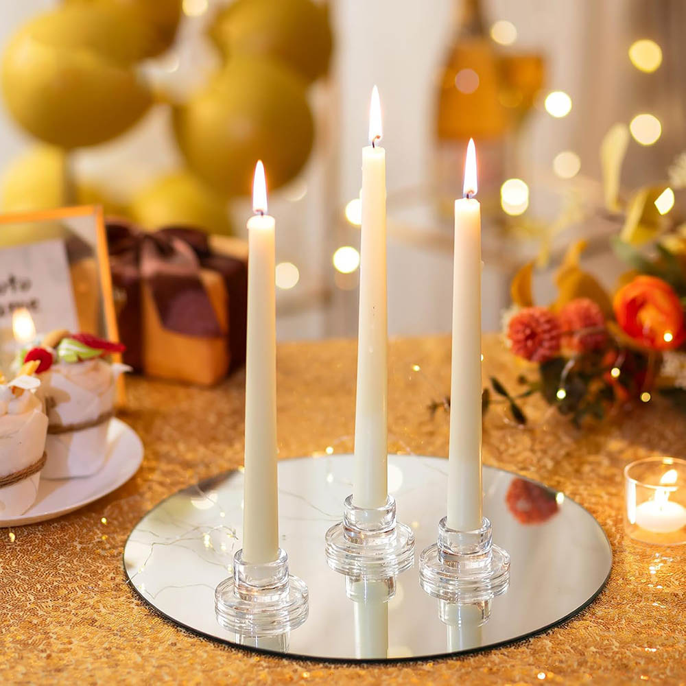 Candlestick Holders Clear Shor - مراجعة Centerpiece Stick وسعره