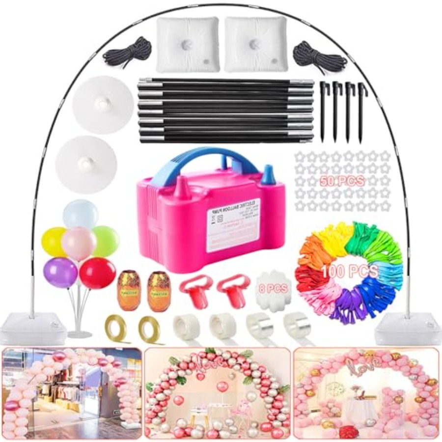 Balloon Arch Kit and Balloon P - مراجعة Balloon Arch Kit وسعره