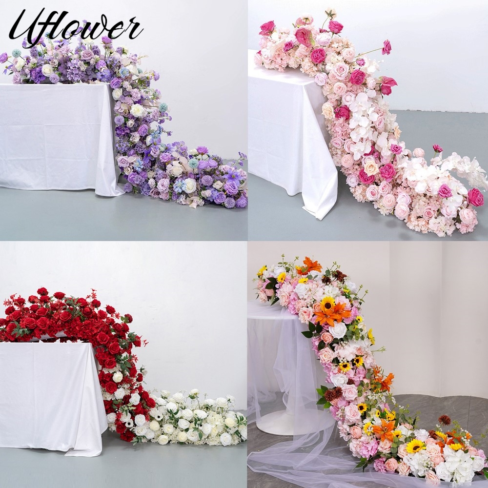 Uflower 200cm Luxury Rose Arti - مراجعة Flower Wall Panel وسعره
