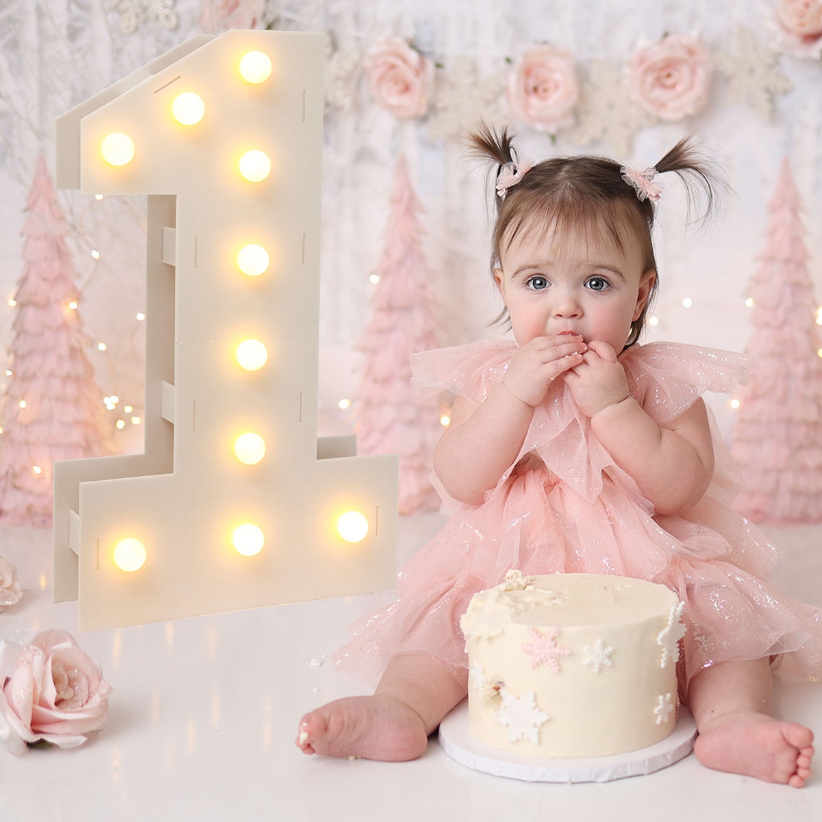 91.5CM Giant Number Led Light  - مراجعة Led Balloon Light وسعره