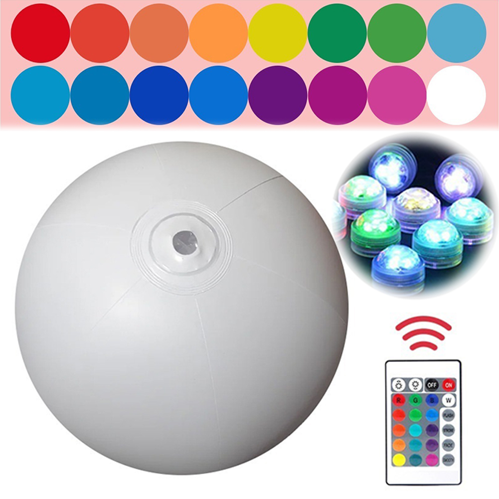 1-5PCS 60/90CM Luminous Beach  - مراجعة Led Balloon Light وسعره