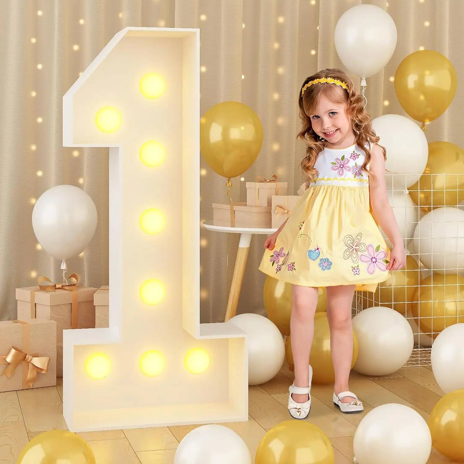 Giant Number Led Light for Kid - مراجعة Led Balloon Light وسعره