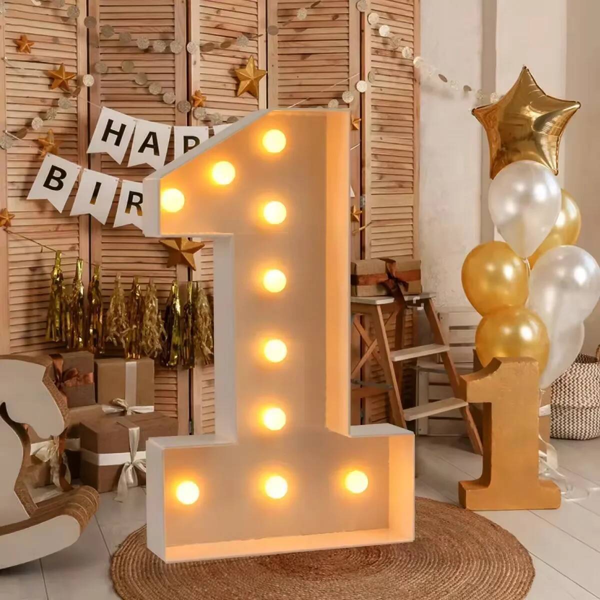 Giant Number Led Light for Kid - مراجعة Led Balloon Light وسعره