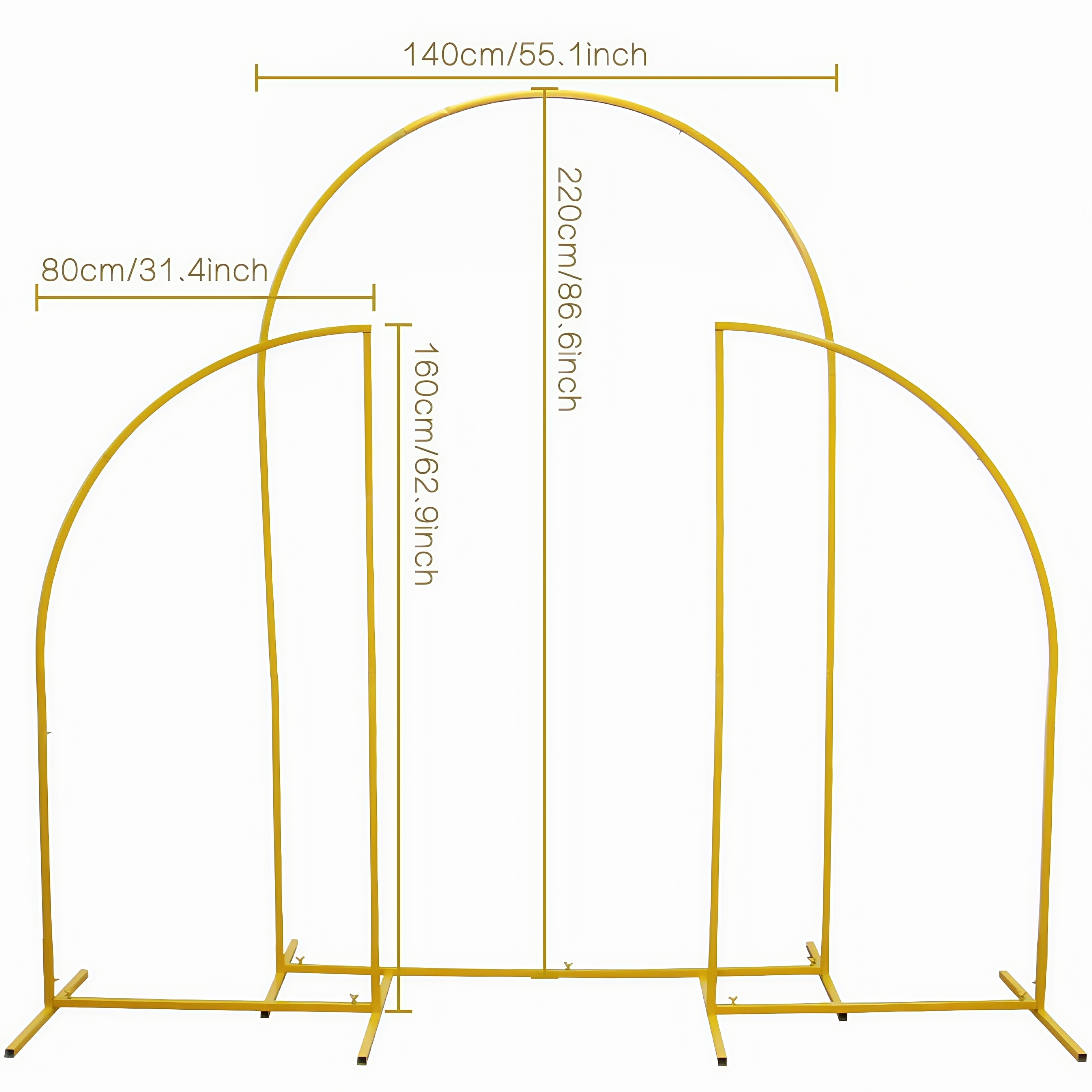 Crown Metal Arch Stand,3pcs Se - مراجعة Balloon Arch Kit وسعره