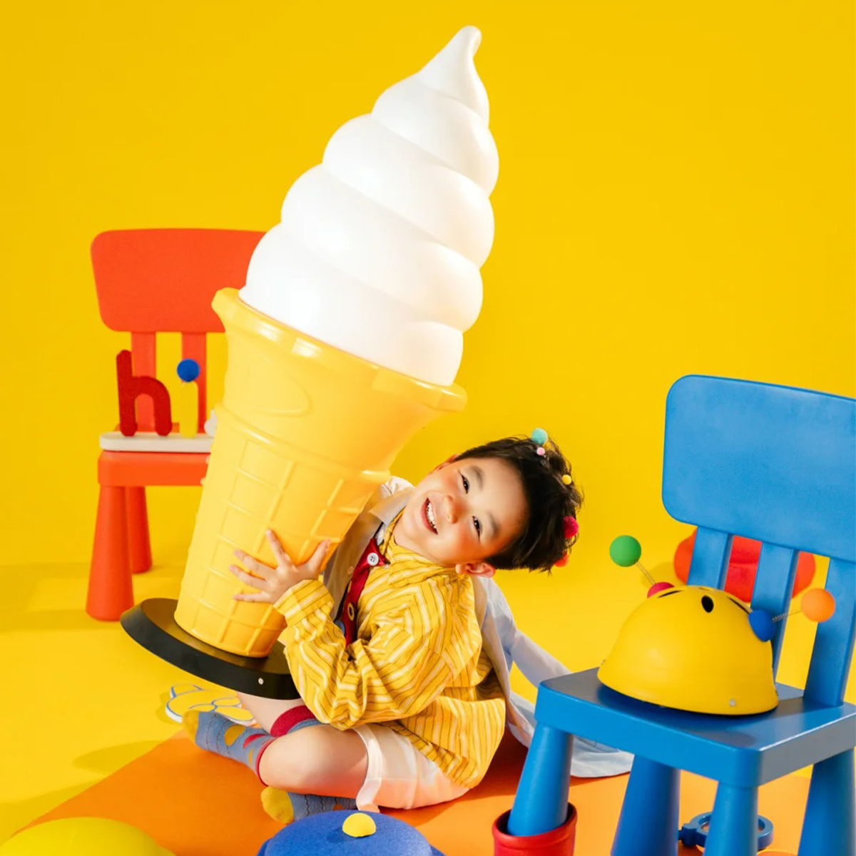 95cm Giant Artificial Ice Crea - مراجعة Event Party Shop وسعره