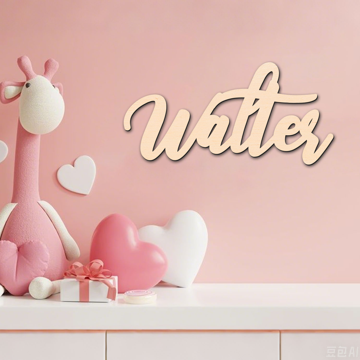 1pc Personalized Wooden Name S - مراجعة Event Party وسعره