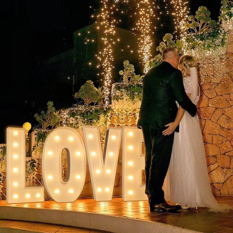 70/100/120cmGiant Letter Led L - مراجعة Led Balloon Light وسعره