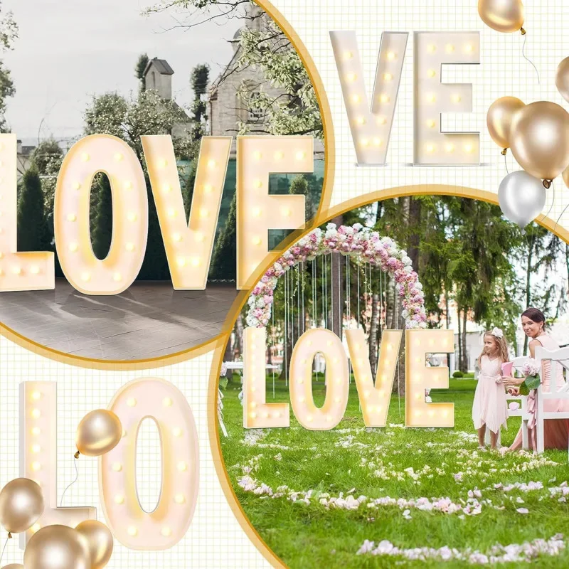 70/100/120cmGiant Letter Led L - مراجعة Led Balloon Light وسعره