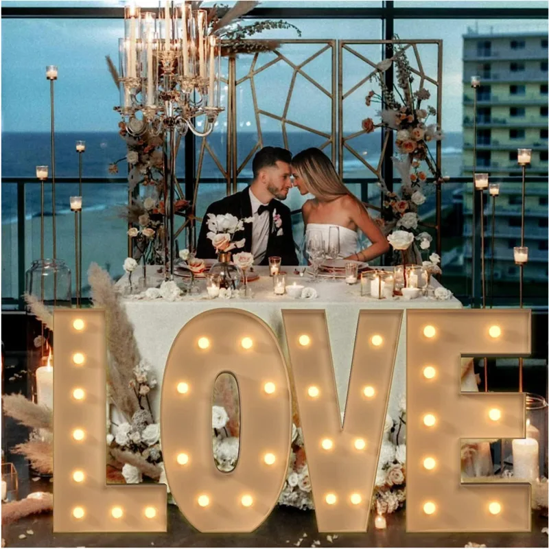 70/100/120cmGiant Letter Led L - مراجعة Led Balloon Light وسعره