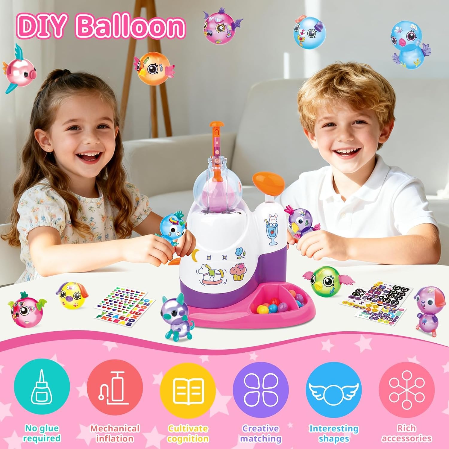 DIY Balloon Animal Kit with Pu - مراجعة Balloon Pump Hand وسعره