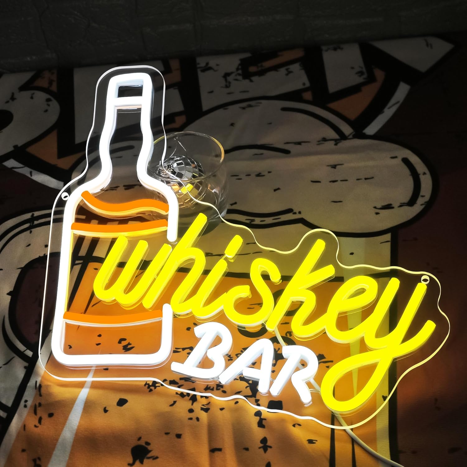 Whiskey Bar Neon Sign Business - مراجعة Neon Sign Party وسعره